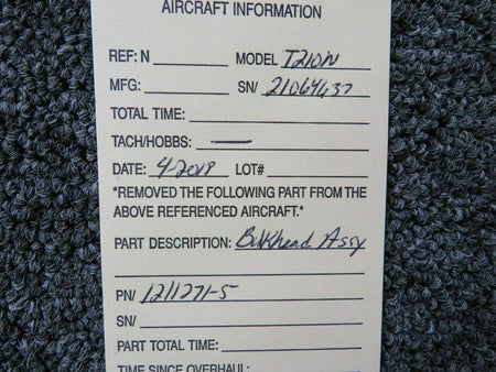 Cessna 1211271-5 Cessna Citation 500 Bulkhead Assy
