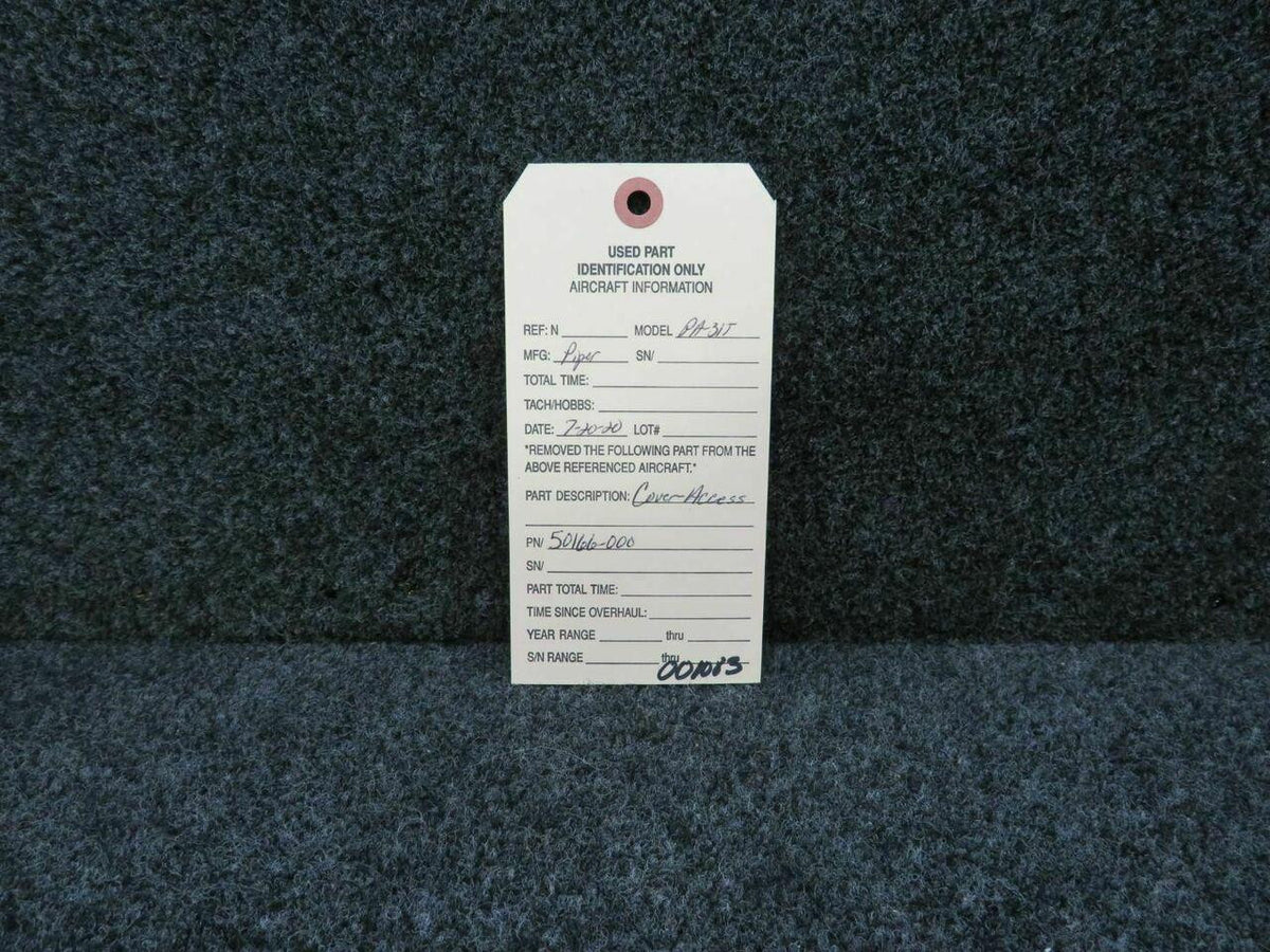 Piper 50166-000 Piper PA-31T Cover Access C20