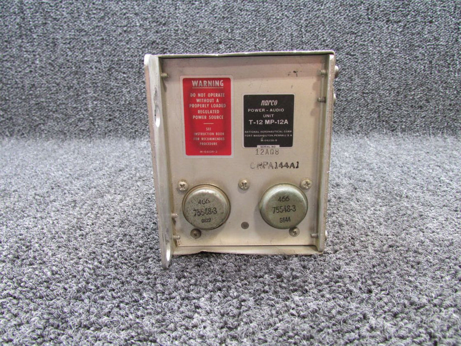 T-12-MP-12A Narco Power Audio Unit (Volts: 14)