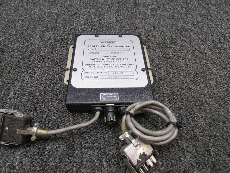 213533A, 213350 Woodward Propeller Synchronizer with Switch