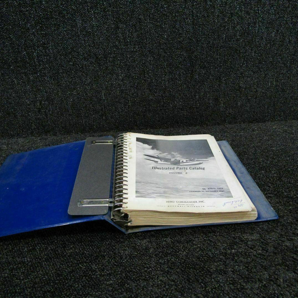 Aero Commander 1961 Aero Commander Parts Catalog C20