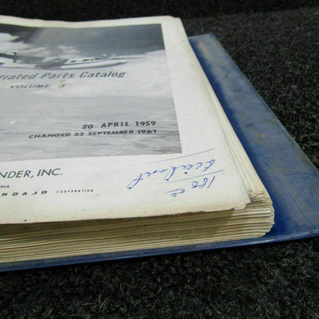 Aero Commander 1961 Aero Commander Parts Catalog C20