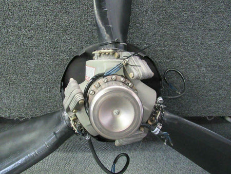 McCauley 3AF34C92NPR McCauley 3 Blade Propeller W/ Spinner, De-ice Ring, Bulkhead, and Logs