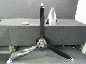 3AF34C92NPR McCauley 3 Blade Propeller W/ Spinner, De-ice Ring, Bulkhead, & Logs