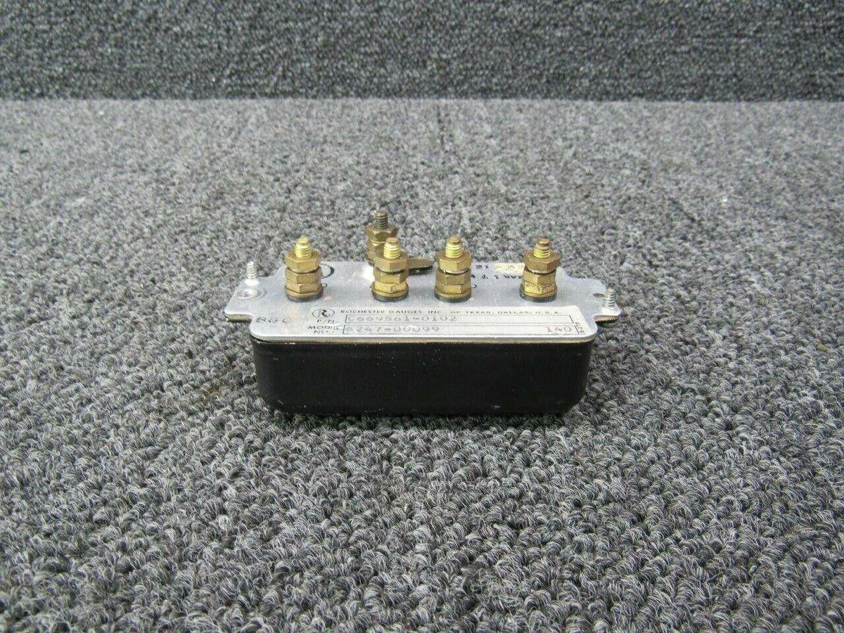 C669561-0102 (Alt: C669561-0105) Rochester Dual Fuel Quantity Indicator (V21-32) BAS Part Sales | Airplane Parts