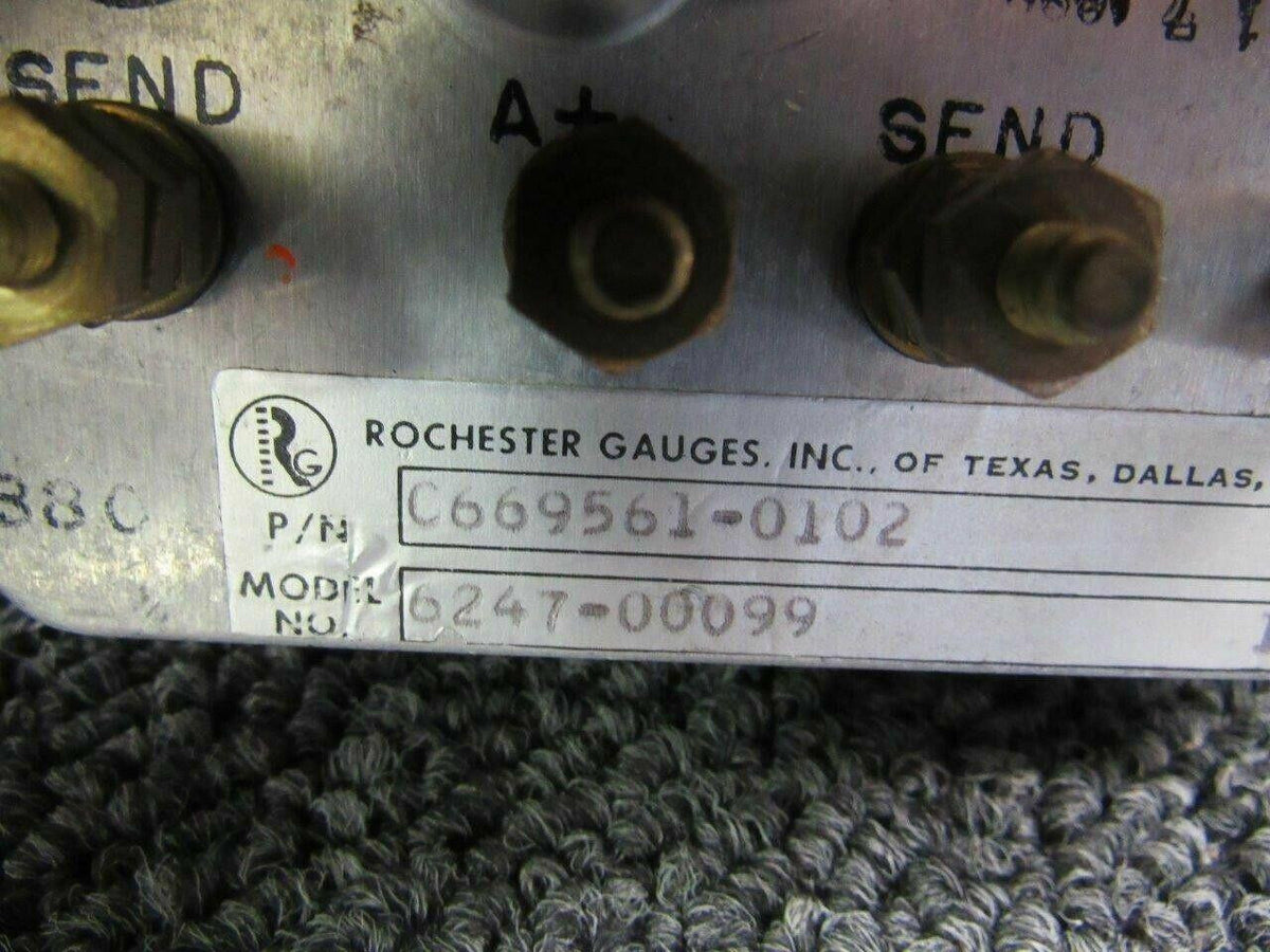 Rochester C669561-0102 Alt C669561-0105 Rochester Dual Fuel Quantity Indicator V21-32
