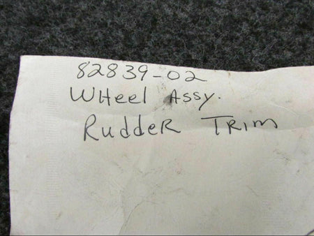 82839-002 Wheel Rudder Trim Assembly (SA) BAS Part Sales | Airplane Parts