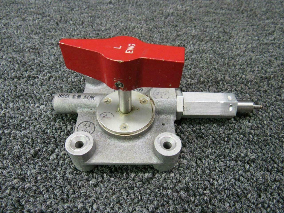58-380110-1 Beech 58 Fuel Selector Control LH BAS Part Sales | Airplane Parts