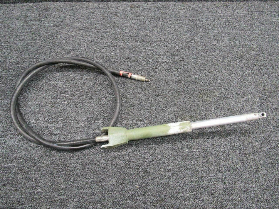 Beechcraft 45-521212-18 / 12163Y63-31 Beech 95-B55 Flap Actuator Assy RH W/ Flex Shaft