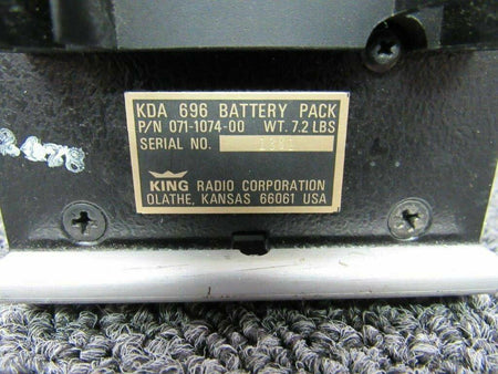 Bendix King 071-1074-00 Piper PA31T Bendix King Battery Pack KDA 696