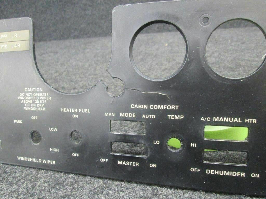 Piper 48179-054 Piper PA-31T Cheyenne Panel Electroluminescent Controls RH
