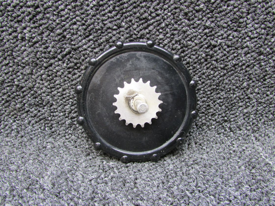 1713269-1 Cessna 182 Rudder Trim Wheel Assembly with Sprocket