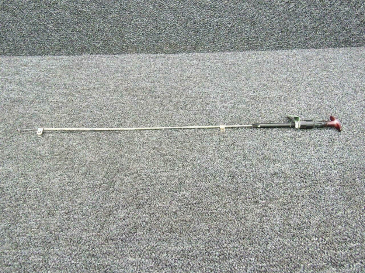 Robinson C522-5 / C365-10 Robinson R44 Cabin Heat Control Cable w/ Mount 24