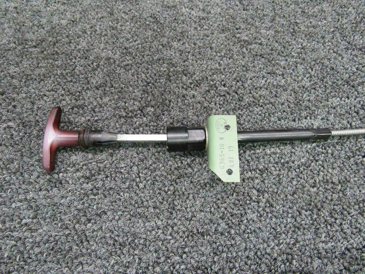 Robinson C522-5 / C365-10 Robinson R44 Cabin Heat Control Cable w/ Mount 24