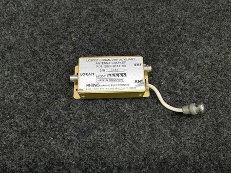 Cessna 172N King Marine Electronics Antenna Coupler P/N 1063-9014-00 S/N 5389