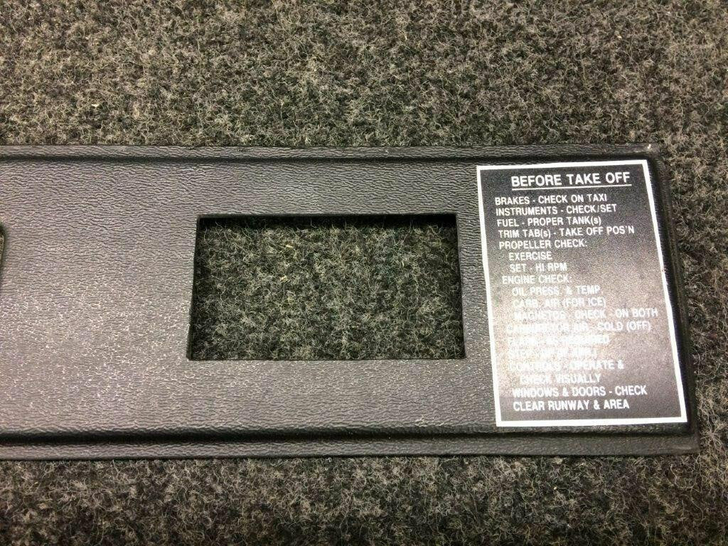 Piper 69338-002 Piper PA-32R-301 Cover Instrument Panel LH