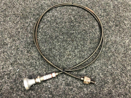 HE751 Cessna 210B H&E Aircraft Inc. Control Cable (Length: 55") BAS Part Sales | Airplane Parts