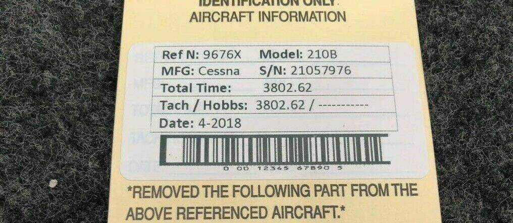 Cessna HE751 Cessna 210B HandE Aircraft Inc Control Cable Length 55