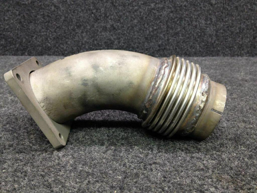 5155100-20R Exhaust Elbow W/ Airworthiness Approval Paper (SA) BAS Part Sales | Airplane Parts