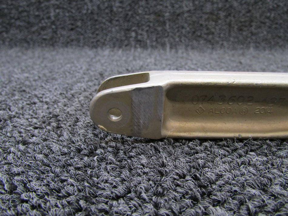 0743602-1 (Cast: 0743602-497) Cessna 182 Nose Gear Steering Bellcrank