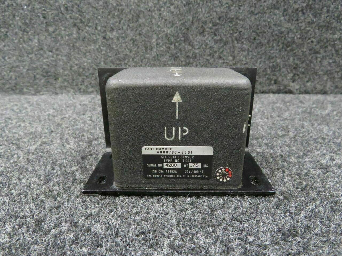 Bendix 4000780-8501 Piper PA-31T Bendix Slip Skid Sensor Type 4100A 20 Volt C20