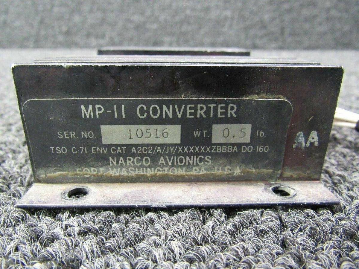 Narco MP-II Cessna 182RG Narco Avionics Converter Volts 14-28
