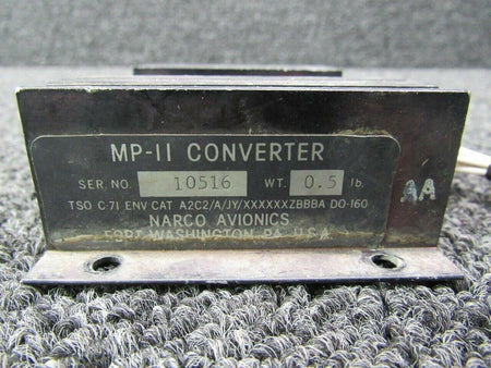 Narco MP-II Cessna 182RG Narco Avionics Converter Volts 14-28