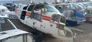 Beechcraft V35B Fuselage w Bill of Sale, Data Tag, and Logs