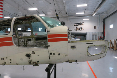 Beechcraft Beech Bonanza V35B Fuselage w/ Bill of Sale, Data Tag, and Log Books