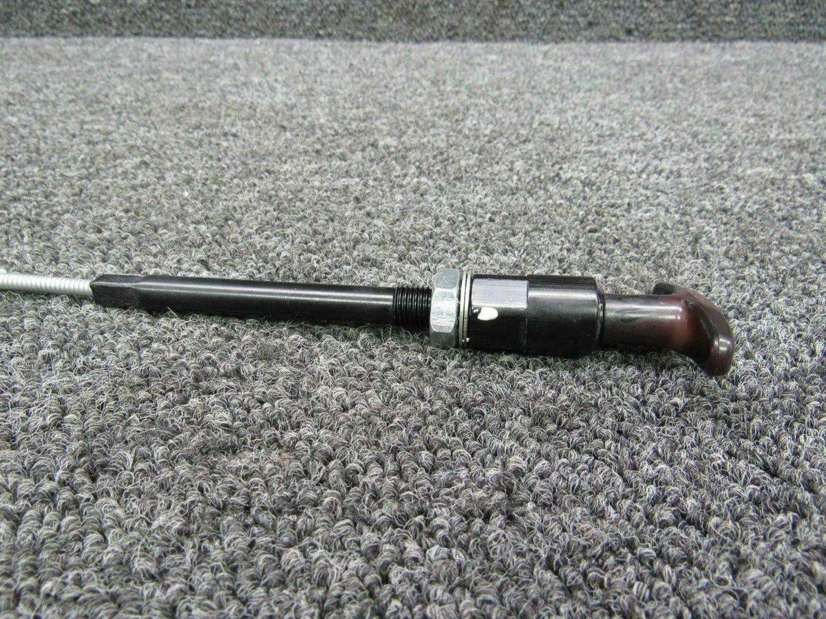 C522-5 Robinson R44II Control Cable Assy Cabin Air Vent (Length: 24-1/4") BAS Part Sales | Airplane Parts