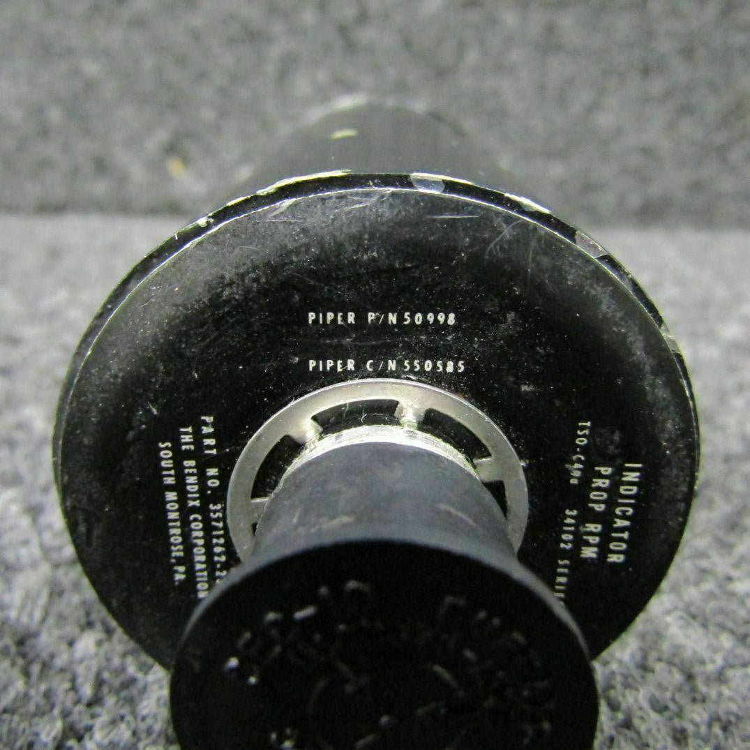 50998 (USE: 3571262-2301)  Bendix Propeller Tachometer (8130-3) (C20) BAS Part Sales | Airplane Parts