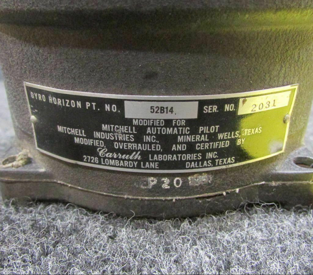 Mitchell 25B14 Mitchell Gyro Horizon Indicator CORE