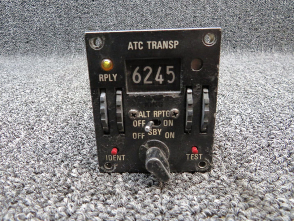 071-1043-02 King Radio KFS-570B Control ATC Transponder with Adapter