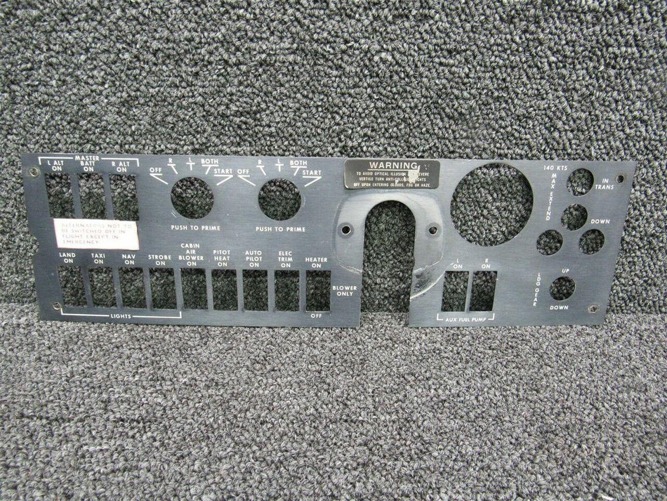 Beechcraft 105-320012-7 Beech 76 Panel Stock RH