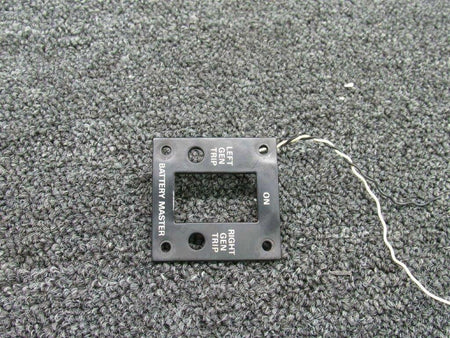 Piper 80832-002/ 579-397 Piper PA31T Placard Illuminated Battery Master