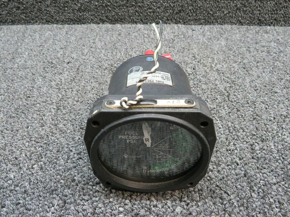 United Instruments 6221 United Inst Dual Fuel Pressure Indicator Volts 27