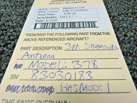378 3M Stormscope Antenna BAS Part Sales | Airplane Parts