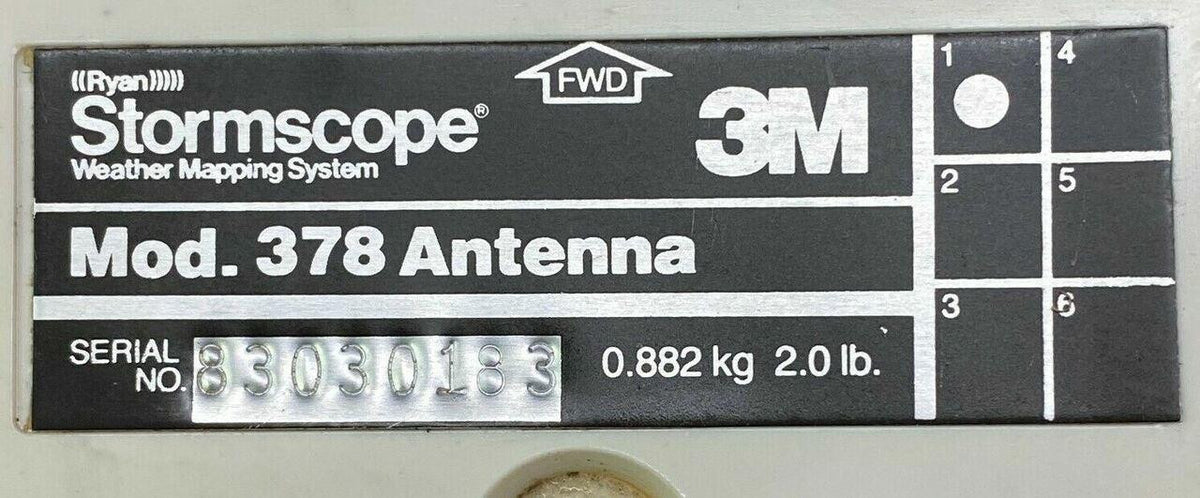 Cessna 378 Cessna P210N 3M Stormscope Antenna