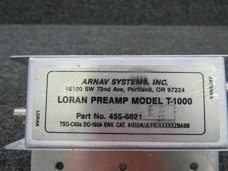 ARNAV 455-6021-E Piper PA32-260 Arnav Antenna Coupler Alt T-1000