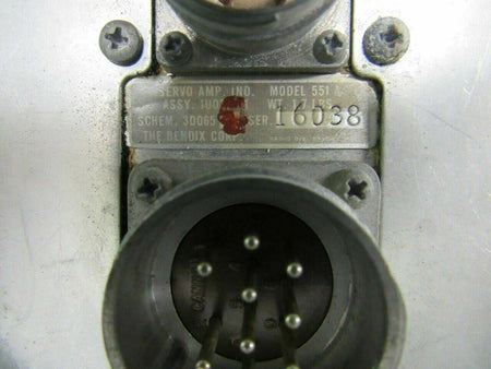Bendix 1U027-01 M/N 551A Bendix Servo Amp Indicator CORE Volts 28