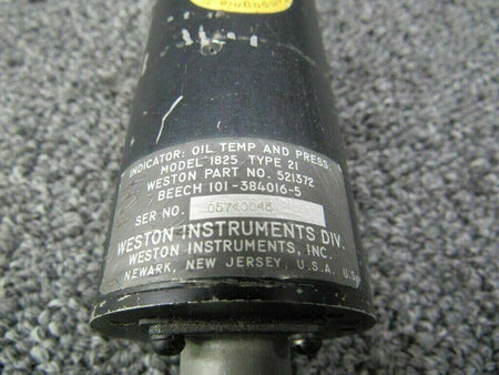 Beechcraft 101-384016-5/ 05740045 Beech Oil Pressure and Oil Temperature Indicator SA