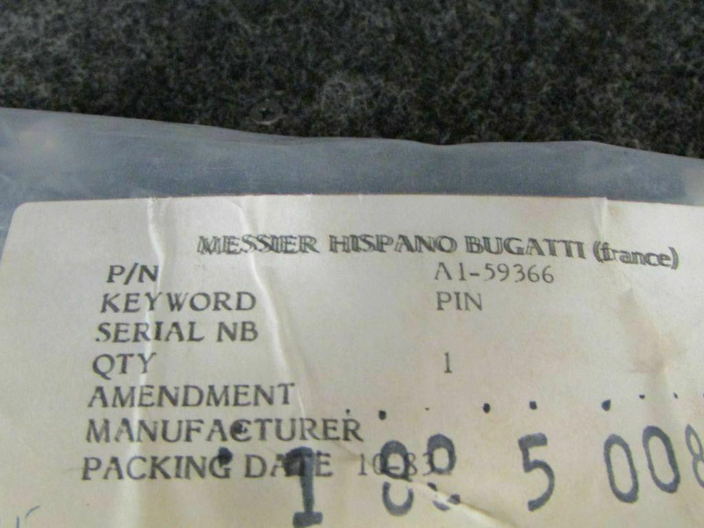 A1-59366 Pin Assembly (NEW OLD STOCK) (SA) BAS Part Sales | Airplane Parts