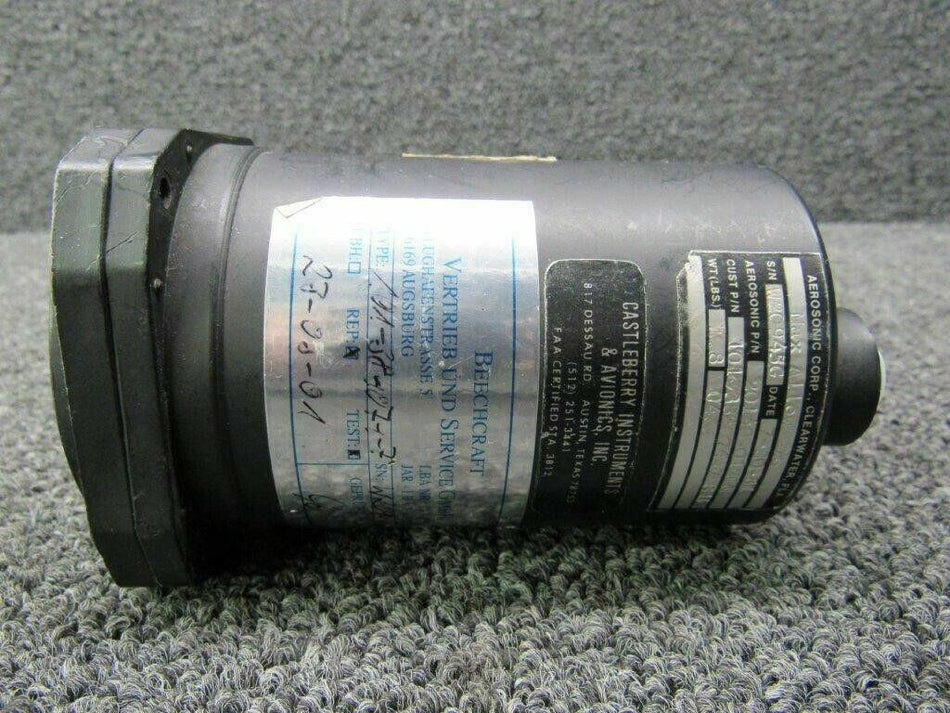 Beechcraft 101-384074-7/ W20945G Beech Max Allow Air Speed Indicator SA