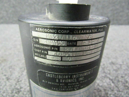 Beechcraft 101-384074-7/ W20945G Beech Max Allow Air Speed Indicator SA