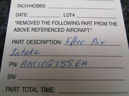 Does Not Apply Filter Air Intake NEW P/N AM102735EA SA