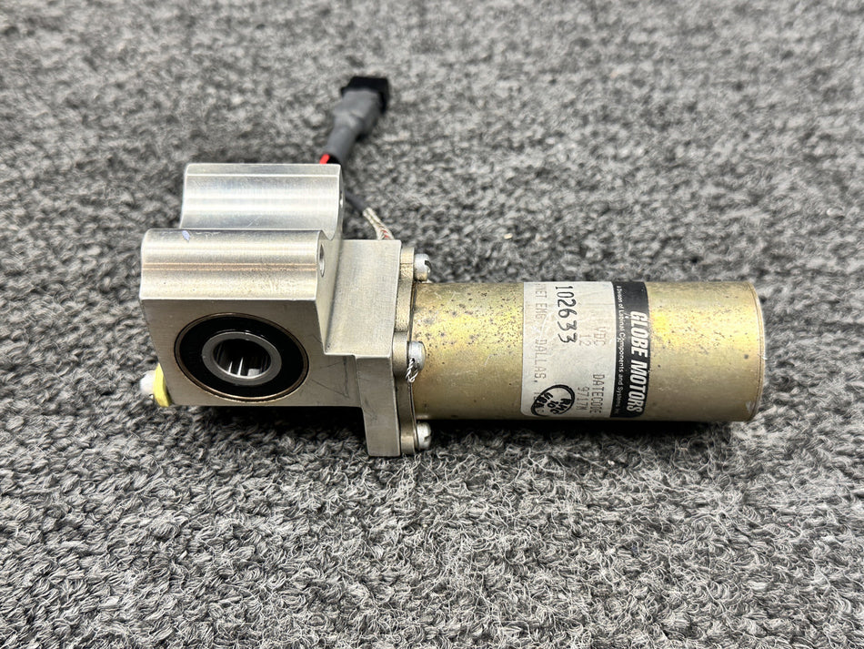 5A2337-3 (Alt: B276-2) Globe Motors Gear Motor Assembly (12V)