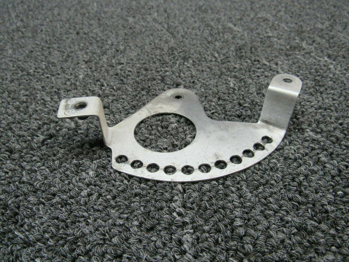 0713314-1 Cessna 182L Cowl Flap Control Position Bracket BAS Part Sales | Airplane Parts