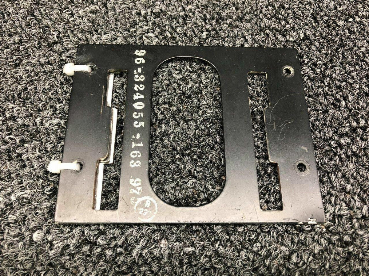 96-324055-163 Beech B58 Plate Control Console BAS Part Sales | Airplane Parts
