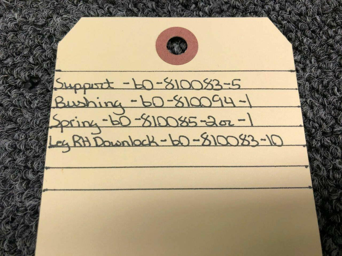 Beechcraft 60-810083-5 / 60-810083-10 Beech B58 Main Gear Uplock / Retract Set RH