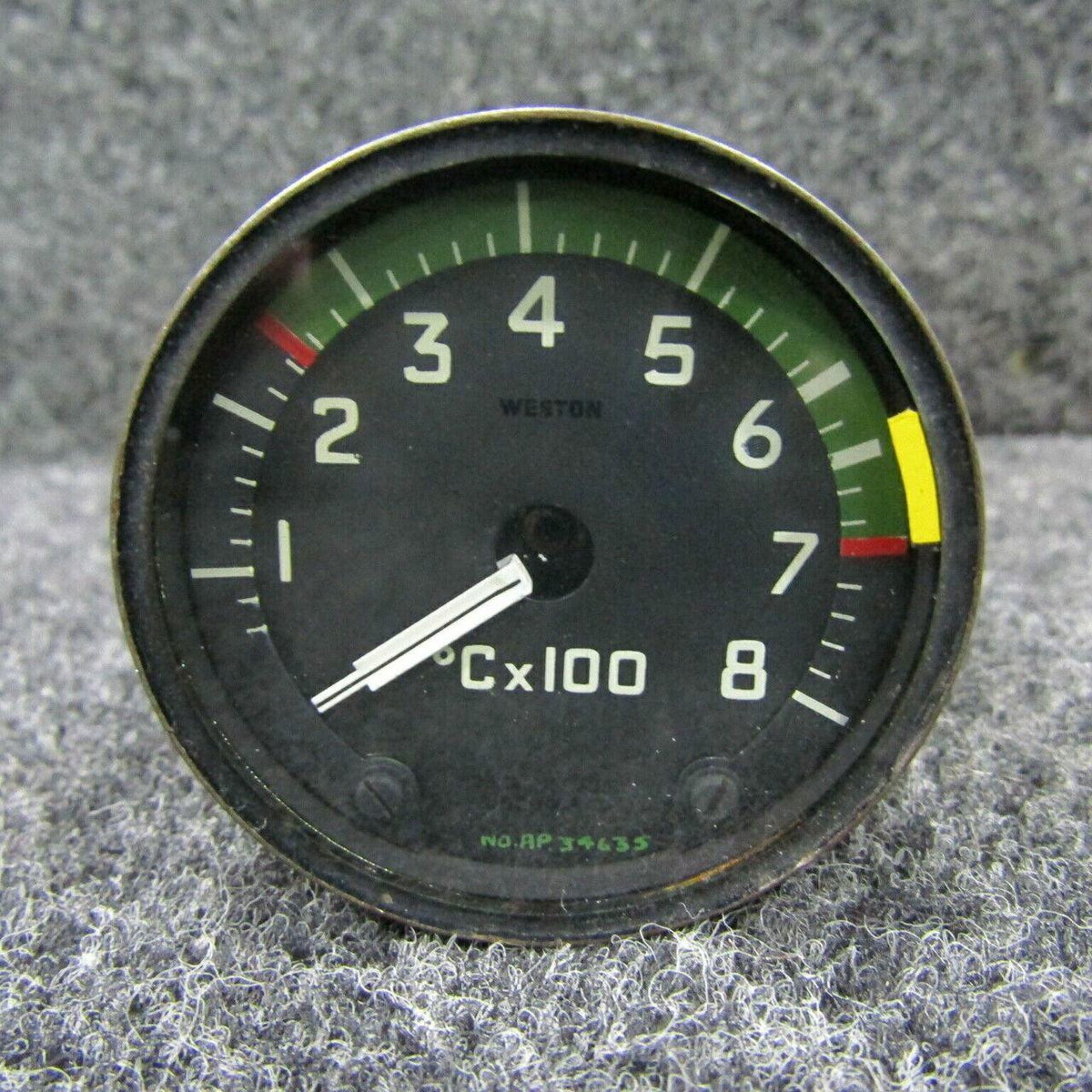 5196-1-42T Weston Temperature Indicator CX100 (Volts: 28) BAS Part Sales | Airplane Parts